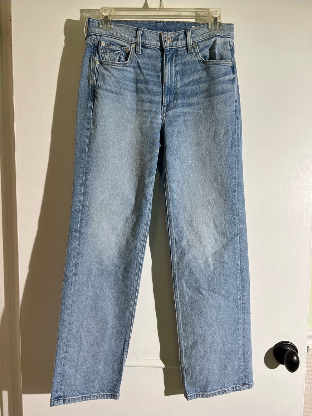 AYR Light Wash Straight Leg Jeans - Picture 6 of 11